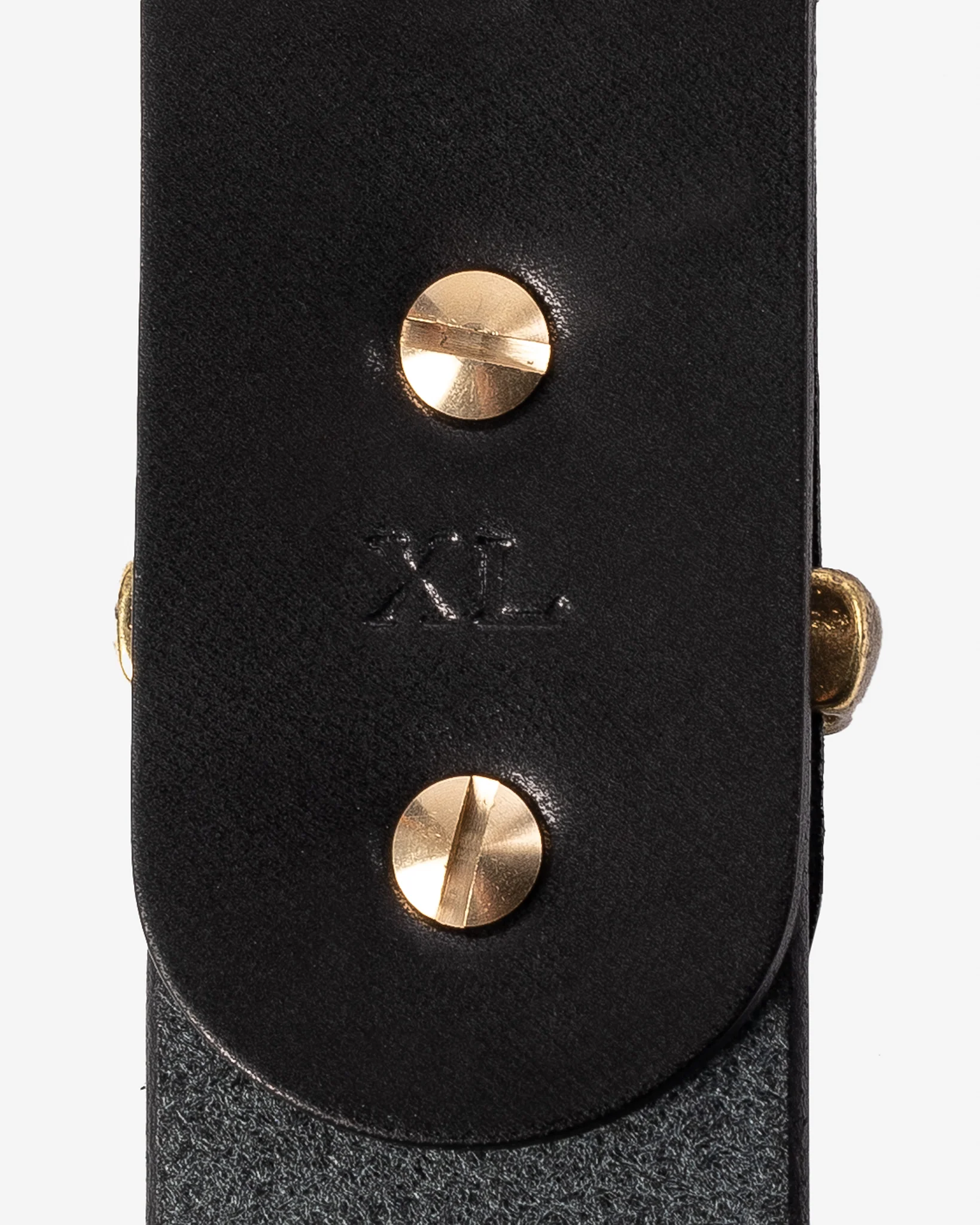 Heavy Duty "Tochigi" Leather Belt - Black