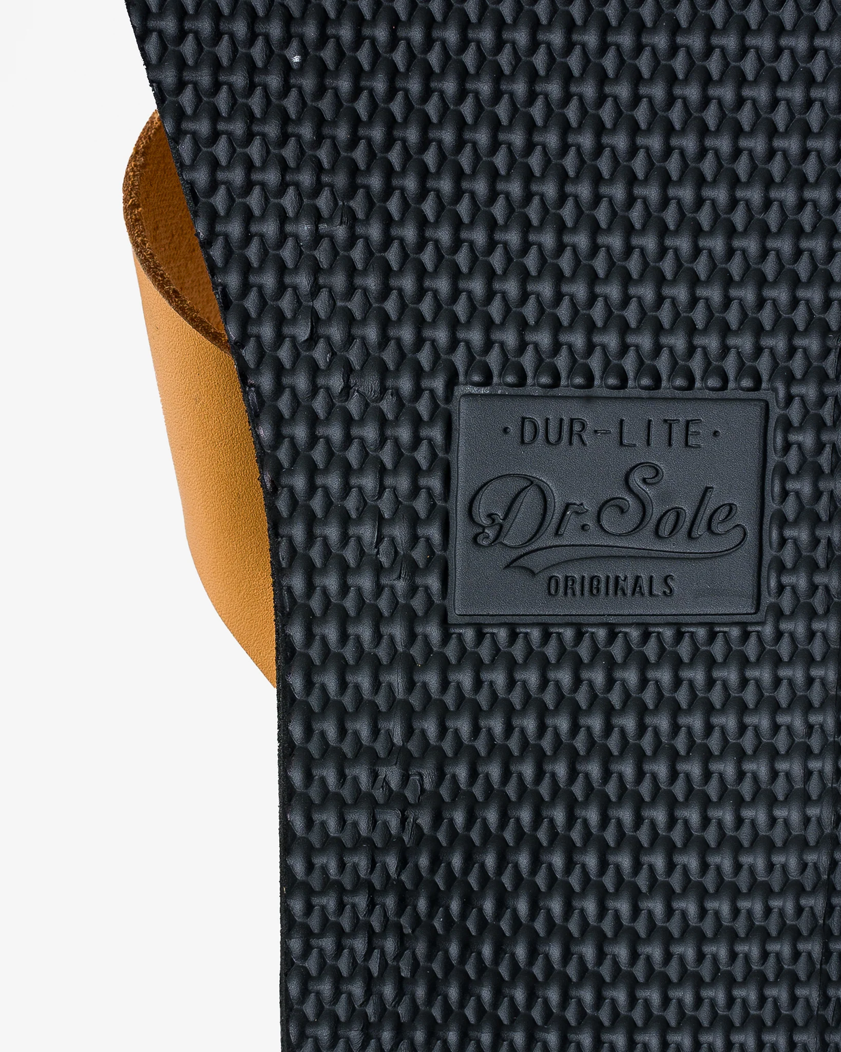 OGL X Dr. Sole Leather Cross Sandals - Natural