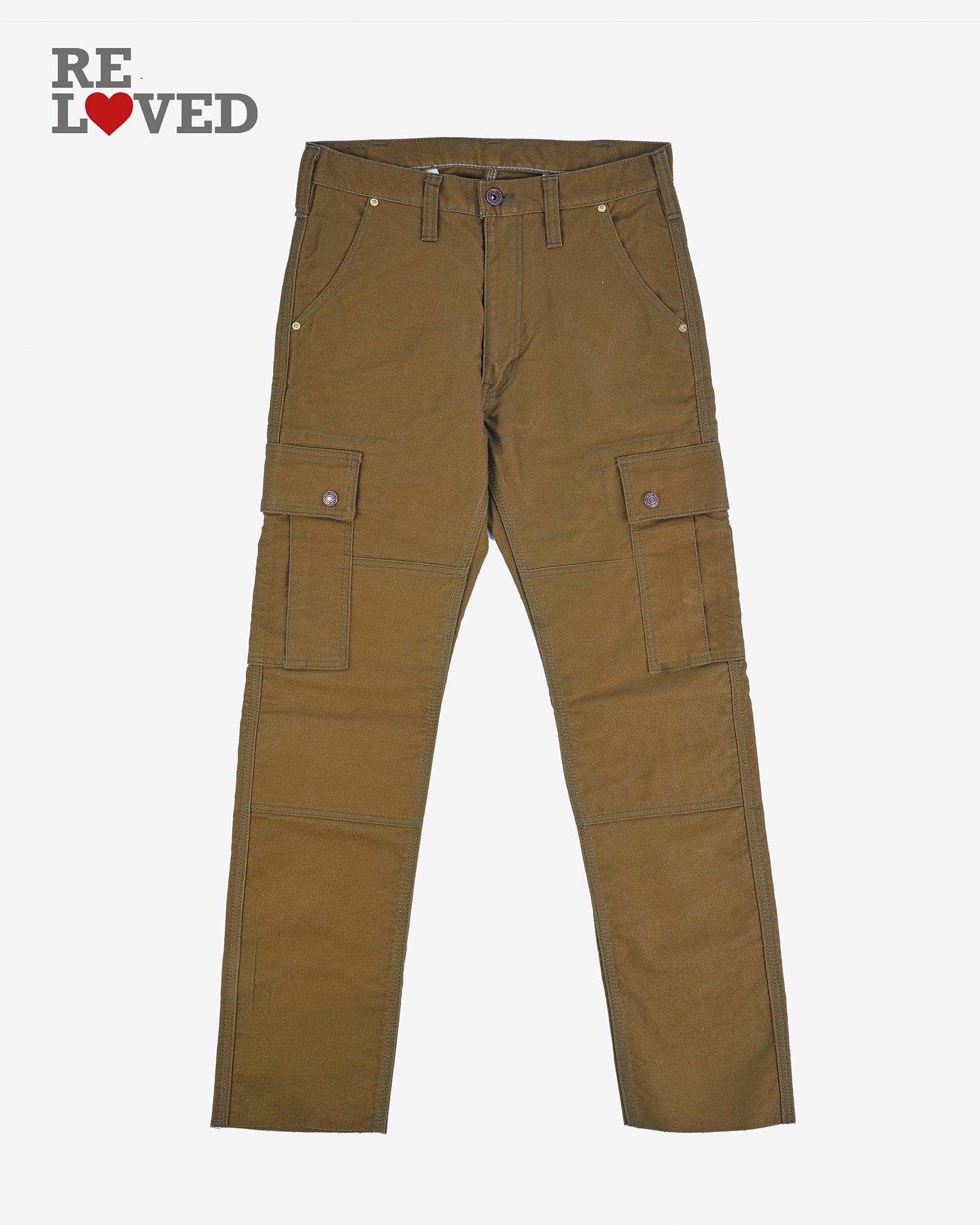 5248-11oz-cotton-whipcord-cargo-pants-olive-ihdr-502-olv-tag-29-cut-to-29.2-1.jpg 11oz Cotton Whipcord Cargo Pants - Olive (IHDR-502-OLV) Tag 29, Cut to 29.2''