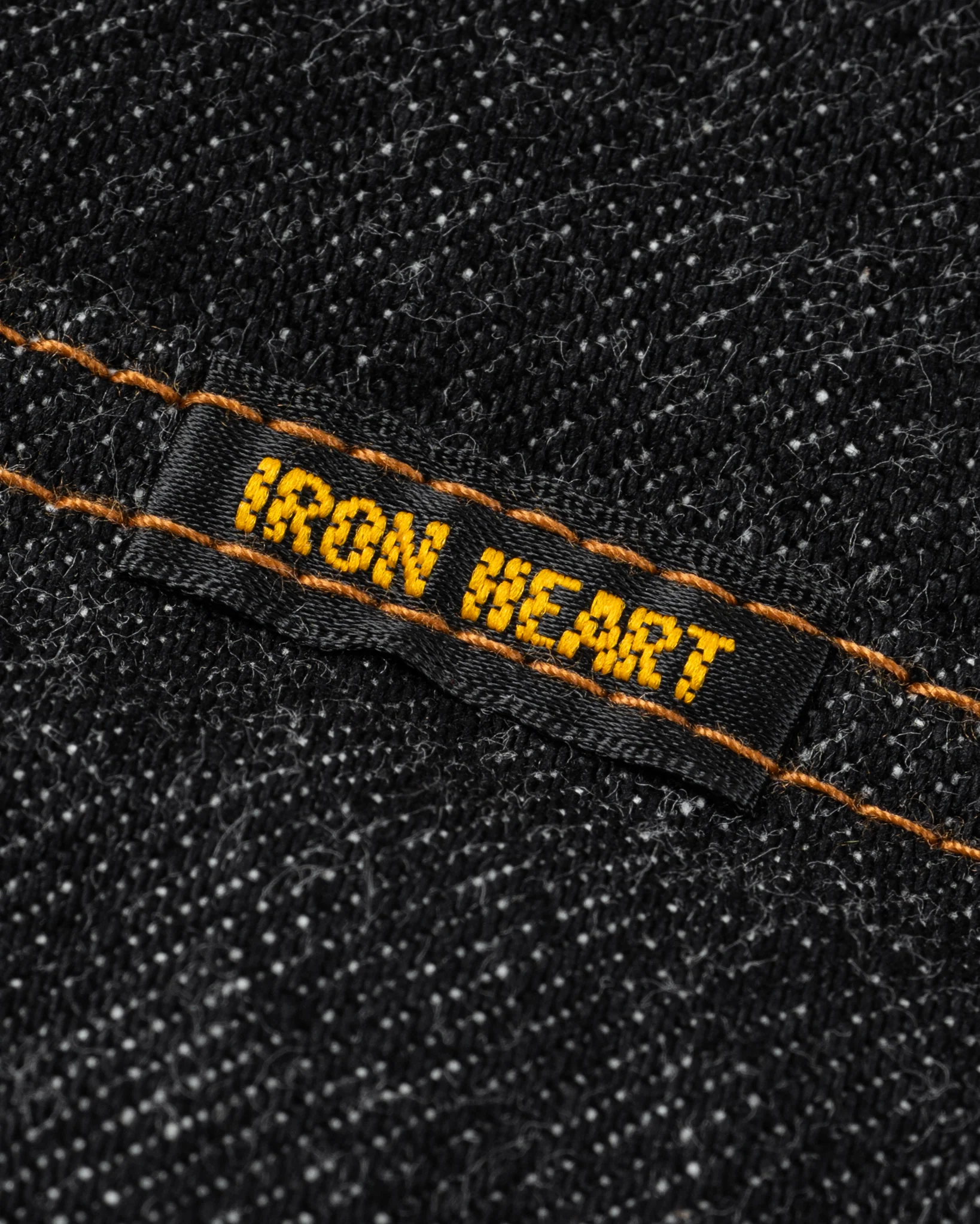 12oz Selvedge Denim Western Shirt - Black