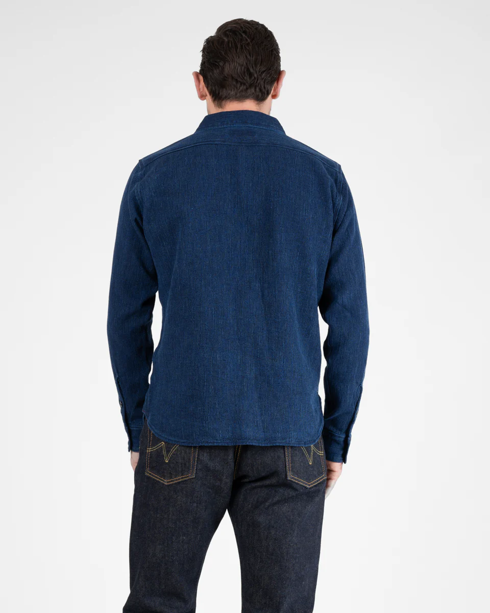 Waffle Work Shirt - Indigo