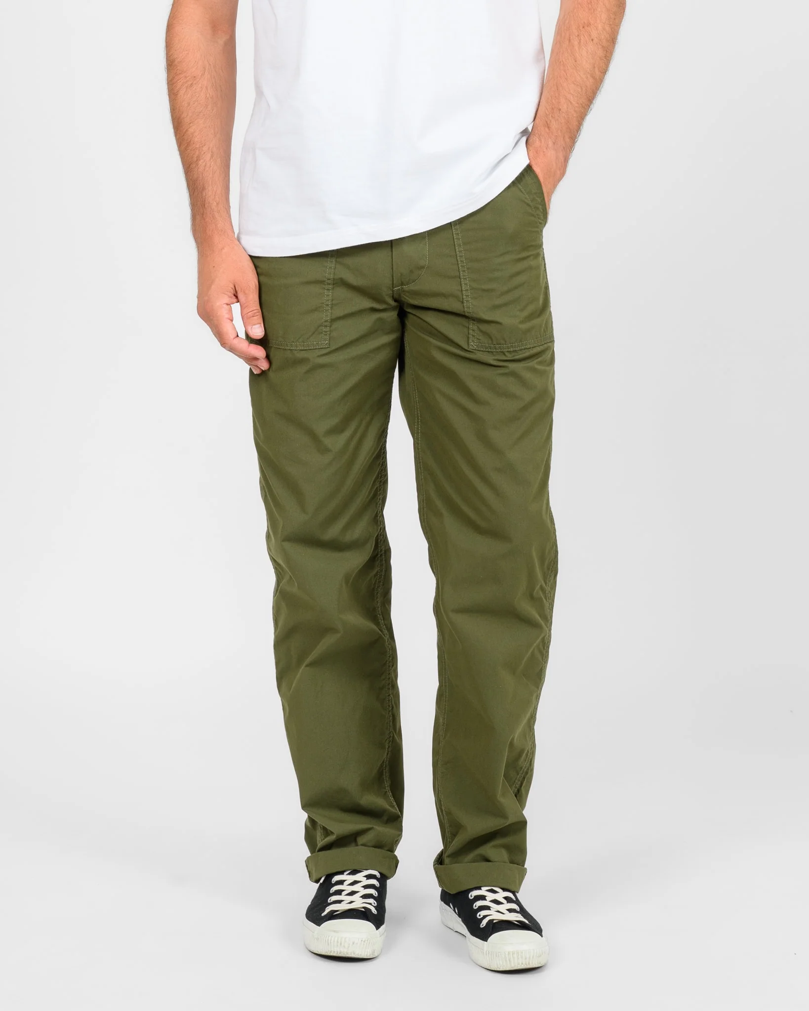 5877-4oz-cotton-nylon-baker-pants-olive-drab-green-2.webp 4oz Cotton/Nylon Baker Pants - Olive Drab Green