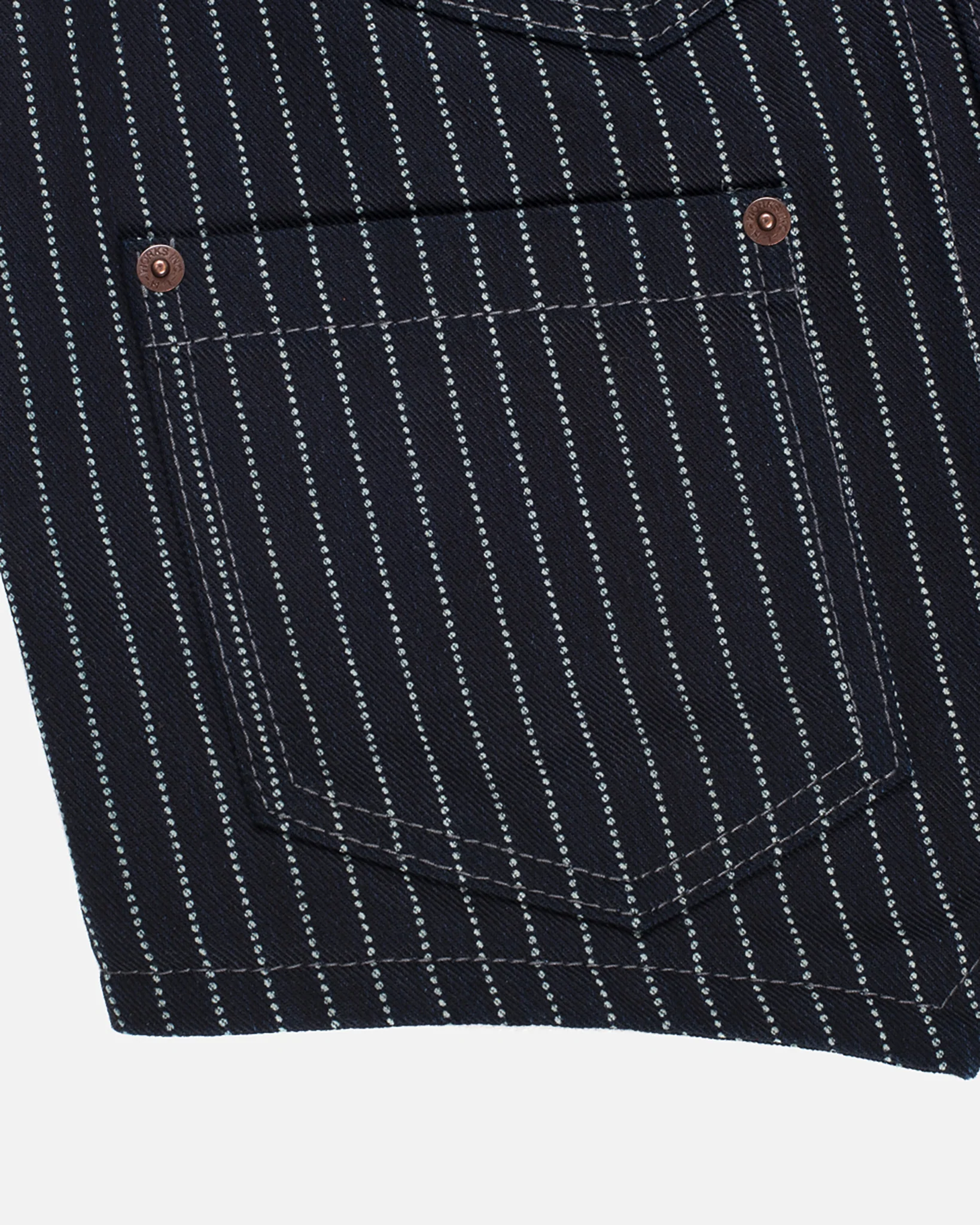 12oz Wabash/Duck Work Vest - Indigo/Navy