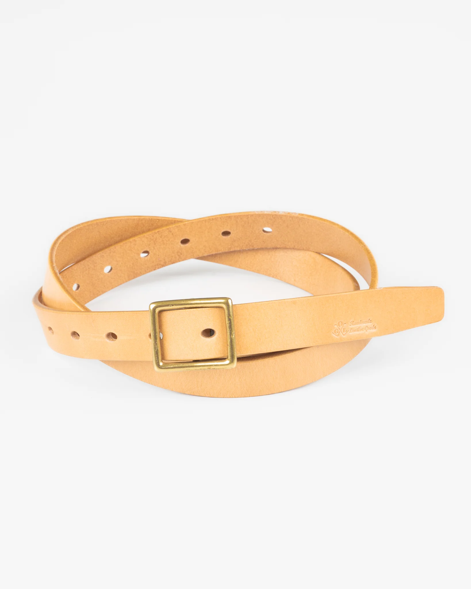 716-ogl-obbies-square-buckle-leather-belt-natural-1.webp OGL Obbies Square Buckle Leather Belt - Natural