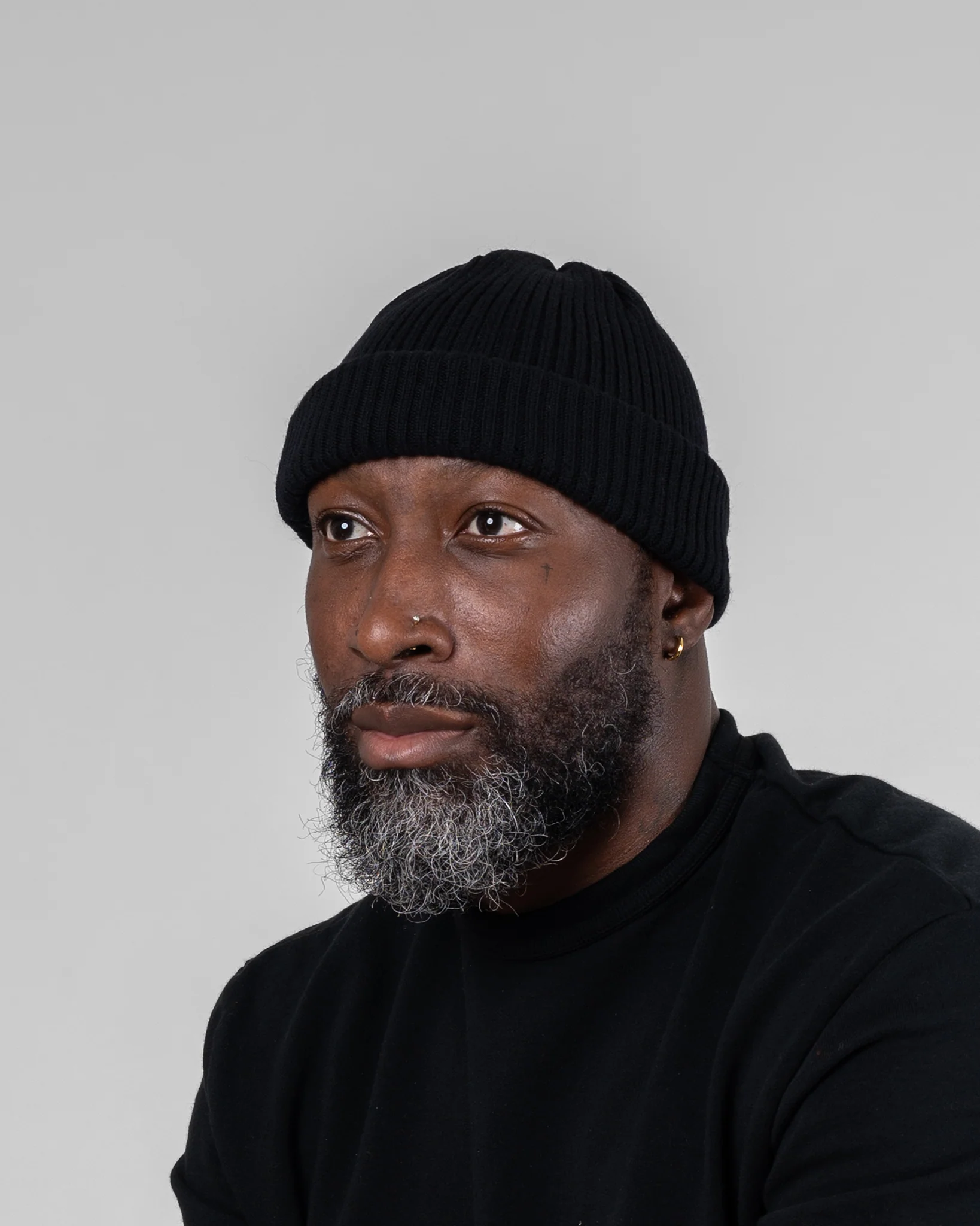 ROTOTO - Extra Fine Merino Hat - Black